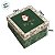 Caixa Quadrada com Tampa - Nostalgia - Verde - G 32x32x13cm - 1 unidade - Cromus - Rizzo - Imagem 4