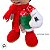 Pelúcia Mickey Mouse de Natal - Verde e Vermelho Cachecol - 19cm - Disney Original - 1 unidade - Cromus - Rizzo - Imagem 3