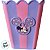 Balde de Pipoca - Minnie Mouse - Rosa e Lilás - 1,46L - 1 unidade - Disney Original - Rizzo - Imagem 3