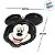 Prato Lúdico Mickey - 22x21x2cm - 1 unidade - Disney Original - Rizzo - Imagem 4