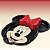 Prato Lúdico Minnie - Laço Vermelho - 22x22x2cm - 1 unidade - Disney Original - Rizzo - Imagem 1