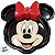 Prato Lúdico Minnie - Laço Vermelho - 22x22x2cm - 1 unidade - Disney Original - Rizzo - Imagem 5