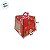 Caixa para Panetone 100g com Visor - Natal Afetivo - Vermelho - P 10x10x9cm - 10 unidades - Cromus - Rizzo - Imagem 4