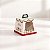 Caixa para Panetone 100g com Visor - Memórias - Marfim - P 10x10x9cm - 10 unidades - Cromus - Rizzo - Imagem 1