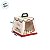 Caixa para Panetone 100g com Visor - Memórias - Marfim - P 10x10x9cm - 10 unidades - Cromus - Rizzo - Imagem 3