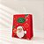 Sacola para Panetone - Natal Afetivo - Vermelho - 27,5x22x16cm - 1 unidade - Cromus - Rizzo - Imagem 1