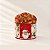 Cinta para Panetone 100g - Natal Afetivo - Vermelho- 25x6cm - 10 unidades - Cromus - Rizzo - Imagem 1