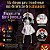 Enfeite Decorativo de Halloween Para Pendurar - Esqueleto Noiva Dursilla - 10x40x6cm - 1 unidade - Cromus - Rizzo - Imagem 2
