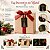 Tag Retangular Decorativa de Natal com Sisal - Feliz Natal Árvore - 6x4cm - 10 unidades - Rizzo - Imagem 4