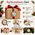 Tag Redonda Decorativa de Natal com Sisal - Feliz Natal Guirlanda - Vermelha e Verde - 5x5cm - 10 unidades - Rizzo - Imagem 4