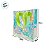 Sacola Transparente PVC com Alça Verde - Nacarado - 25x23x10cm - 1 unidade - Rizzo - Imagem 3