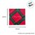 Guardanapo de Papel Natalino -  Feliz Natal - Xadrez Vermelho e Verde - Listras - 32,5x32,5cm - 20 unidades - Cromus - R - Imagem 4
