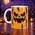 Caneca Abóbora - Halloween - 325ml - 1 unidade - Rizzo - Imagem 1