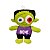 Pelúcia Frankstein Personalizado com Nome - Verde e Roxo - Halloween - 20,5cm - 1 unidade - Rizzo - Imagem 2