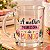 Caneca de Vidro - A Melhor Professora do Mundo - 320ml - 1 unidade - Rizzo - Imagem 1