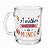 Caneca de Vidro - A Melhor Professora do Mundo - 320ml - 1 unidade - Rizzo - Imagem 4