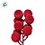 Pick Decorativo de Natal - Berry Veludo - Borgonha - 26cm - 1 unidade - Cromus - Rizzo - Imagem 2