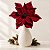 Poinsétia Decorativa - Magnolia - Borgonha Veludo - 42cm - 1 unidade - Cromus - Rizzo - Imagem 1