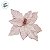Poinsétia Decorativa -  Rosa Claro com Glitter - 42cm - 1 unidade - Cromus - Rizzo - Imagem 2