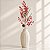 Galho Decorativo de Natal - Berry - Vermelho - 67cm  - 1 unidade - Cromus - Rizzo - Imagem 1