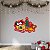 Painel Decorativo - Trenó Natalino Mickey, Minnie e Pluto - 60x40cm  - 1 unidade - Disney Original - Rizzo - Imagem 4