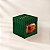 Caixa para Mini Panetone com Visor - Natal Elegance - Verde - 11,5x11,5cm - 10 unidades - Regina - Rizzo - Imagem 1