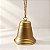 Enfeite para Pendurar de Natal - Sino Dourado - 14cm - 1 unidade - Rizzo - Imagem 1