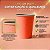 Copo de Papel - Coral Liso - 270ml - 10 unidades - Rizzo - Imagem 2