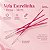 Vela Estrelinha - Rosa - 14cm - 4 unidades - Rizzo - Imagem 2