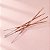 Vela Estrelinha - Rose Gold - 14cm - 4 unidades - Rizzo - Imagem 1