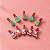Mini Prendedor de Natal - Papai Noel e Árvores de Natal - 3,5x1cm - 10 unidades - Rizzo - Imagem 1