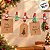 Mini Prendedor de Natal - Papai Noel e Árvores de Natal - 3,5x1cm - 10 unidades - Rizzo - Imagem 5