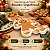 Guardanapo de Papel Natalino - Biscoito Gingerbread - 32,5x32,5cm - 20 unidades - Cromus - Rizzo - Imagem 2