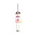 Enfeite Decorativo de Halloween para Pendurar - Esqueleto com Biquini - 41cm - 1 unidade - Cromus - Rizzo - Imagem 3