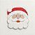 Guardanapo De Papel Natalino - Papai Noel Sorrindo - 32cm - 10 unidades - Rizzo - Imagem 1