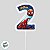 Vela Pick - Spider Man Animação Nº2 - 13cm - 1 unidade - Disney Original - Rizzo - Imagem 3