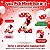 Vela Pick - Minnie Red Nº2 - 13cm - 1 unidade - Disney Original - Rizzo - Imagem 2
