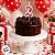 Vela Pick - Minnie Red Nº2 - 13cm - 1 unidade - Disney Original - Rizzo - Imagem 6