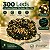 Cordão de LED Branco Quente com Fio Verde 300 Leds - 30m - 110v - 1 unidade - Rizzo - Imagem 2