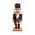 Soldado Quebra Nozes de Madeira - Verde - 15,5cm - 1 unidade - Rizzo - Imagem 3