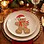 Guardanapo de Papel Natalino - Boneco GingerBread - 33x33cm - 20 unidades - Rizzo - Imagem 4