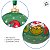 Bola de Natal - Grinch - 6cm - 6 unidades - Cromus - Rizzo - Imagem 2