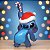 Enfeite de Natal - Stitch - 18x11cm - Disney Original - 1 unidade - Cromus - Rizzo - Imagem 1