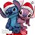 Enfeite para Pendurar de Natal - Stitch e Angel - 10cm - 1 unidade - Cromus - Rizzo - Imagem 2