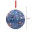 Bola de Natal - Stitch - Azul - 8cm - Disney Original - 4 unidades - Cromus - Rizzo - Imagem 3