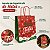 Sacola de Papel Kraft de Natal - Boas Festas - 20x15x25cm - Ref.3623 - 10 unidades - Rizzo - Imagem 5