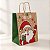 Sacola de Papel Kraft de Natal - Santa Claus - 20x15x25cm - Ref.2223 - 10 unidades - Rizzo - Imagem 1
