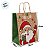 Sacola de Papel Kraft de Natal - Santa Claus - 20x15x25cm - Ref.2223 - 10 unidades - Rizzo - Imagem 3