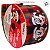 Fita Decorativa Aramada - Mickey e Minnie - Xadrez Vermelho - 6,3x914cm - Disney Original - 1 unidade - Cromus - Rizzo - Imagem 3