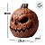 Enfeite Decorativo De Halloween Com Som, Luz e Movimento - Abóbora Eletrônica Assustadora - 25x30x20cm - 1 un - Cromus - Imagem 6
